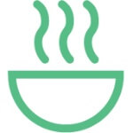 varuautomat mat en ikon som illustrerar en skål med mat