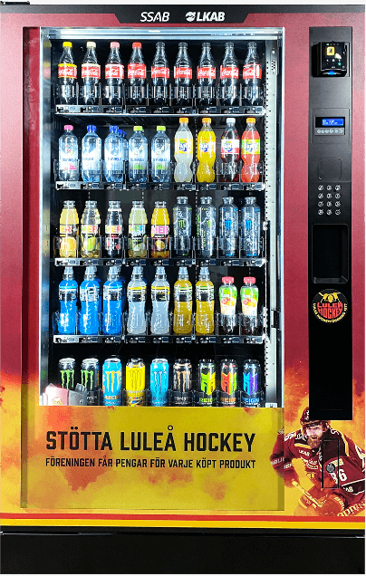 luleå hockey - varuautomat