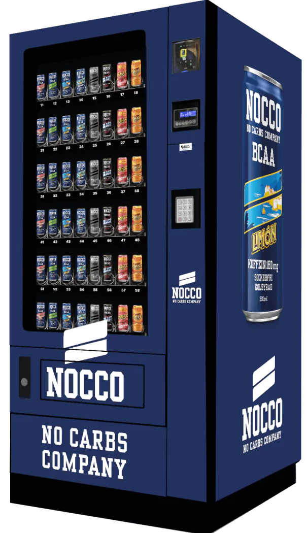 Nocco varuautomat helsingborg